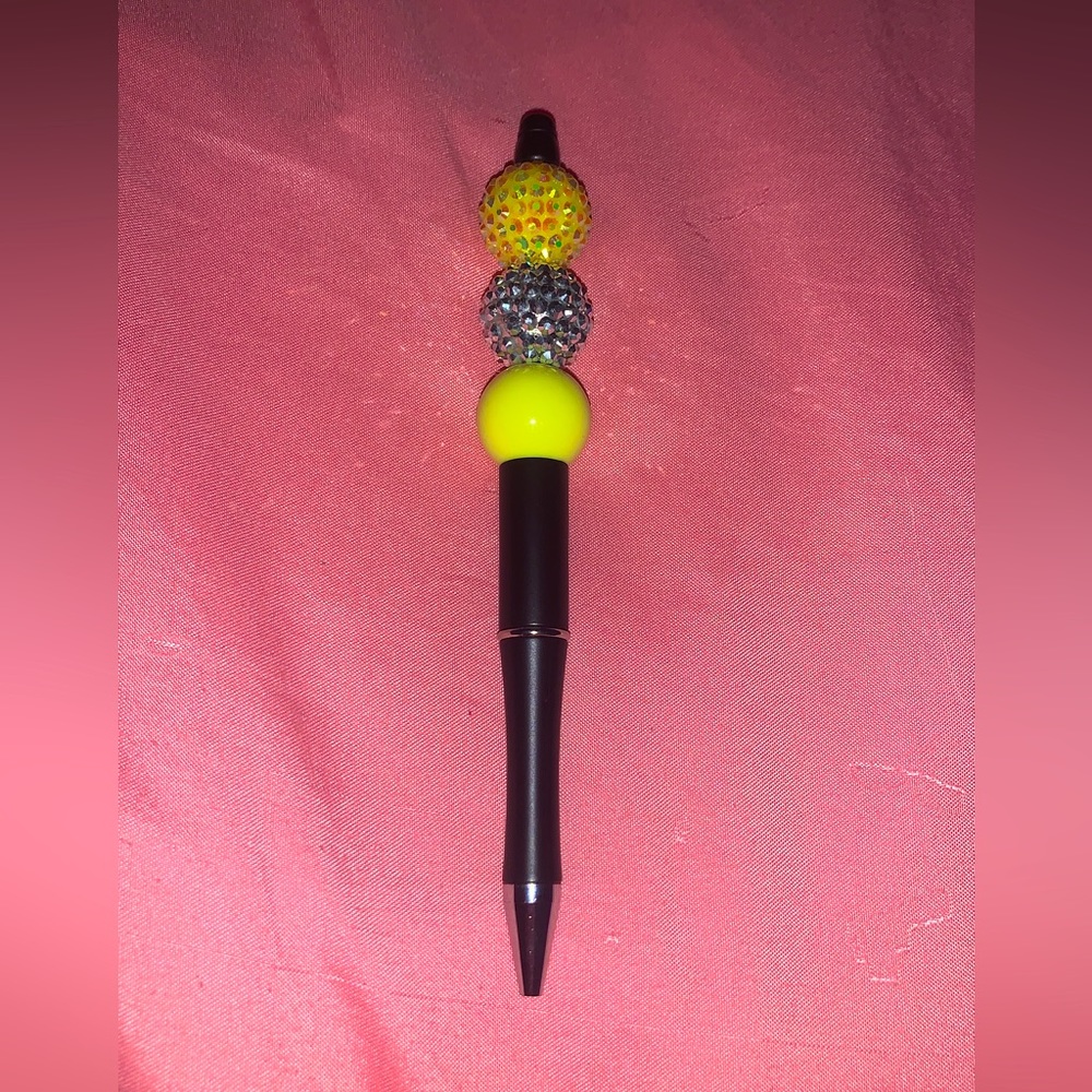 Bubble bead pen I made it
